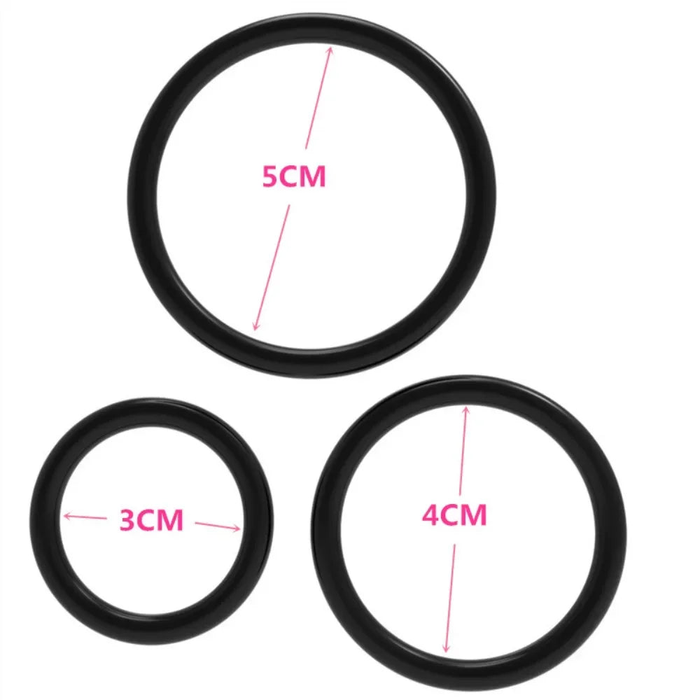 ESME | SILICONE RINGS 3-PACK