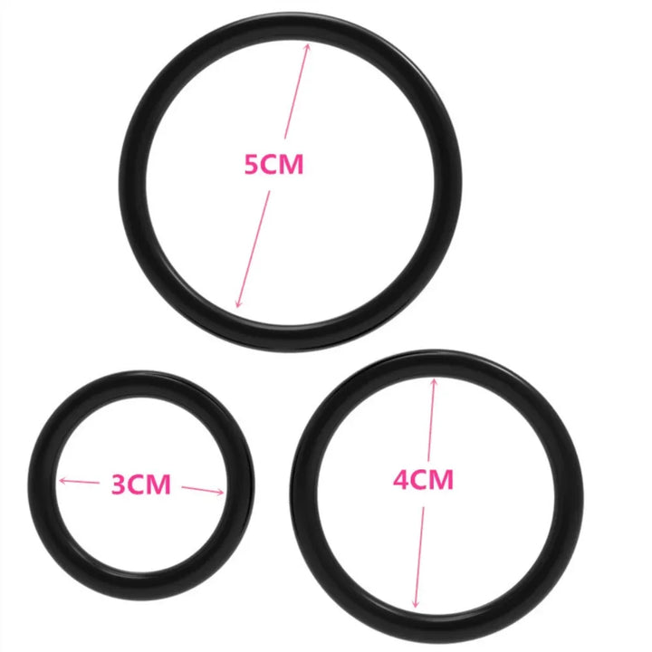 ESME | SILICONE RINGS 3-PACK