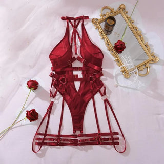 IRIS | STRAPPY MESH BODYSUIT