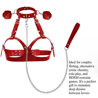 ELODIE | HARNESS BRA CUFF SET
