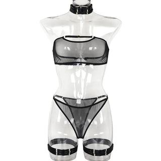 ROMY | SHEER MESH BANDEAU SET