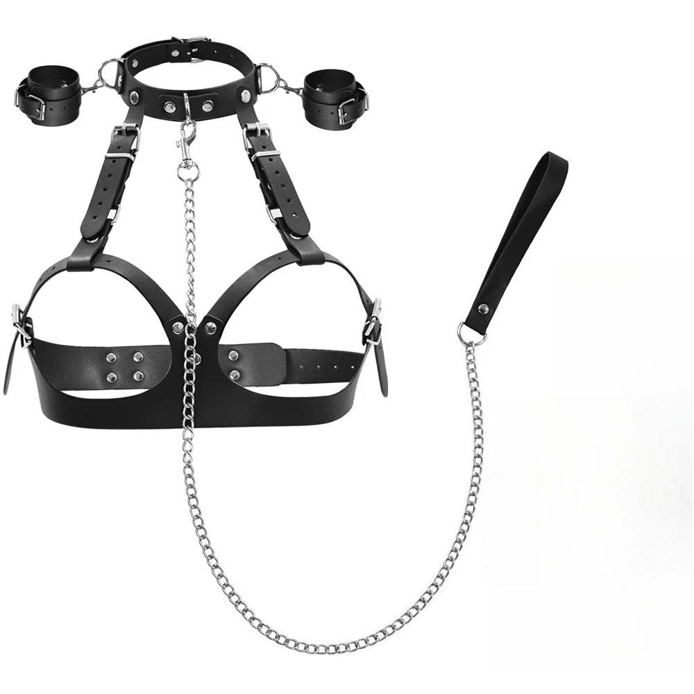 ELODIE | HARNESS BRA CUFF SET