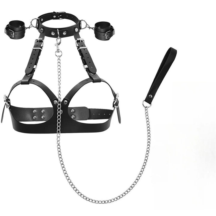 ELODIE | HARNESS BRA CUFF SET