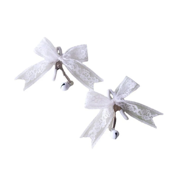 CAMILLE | LACE BOW NIPPLE CLAMPS